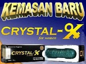 CRYSTAL-X for women  KEMASAN BARU